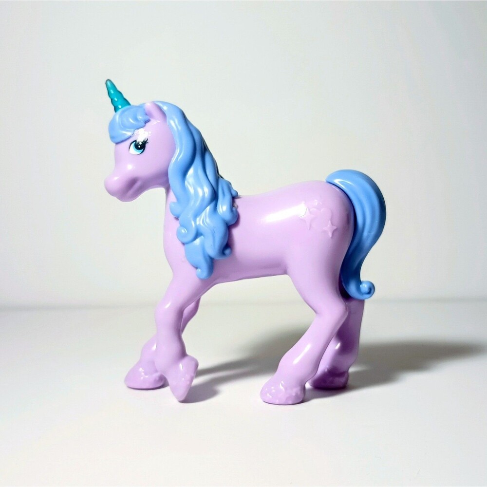Barbie Dreamtopia Baby Unicorn Pink 3 1/2 " Pony Horse #3823 purple lavender